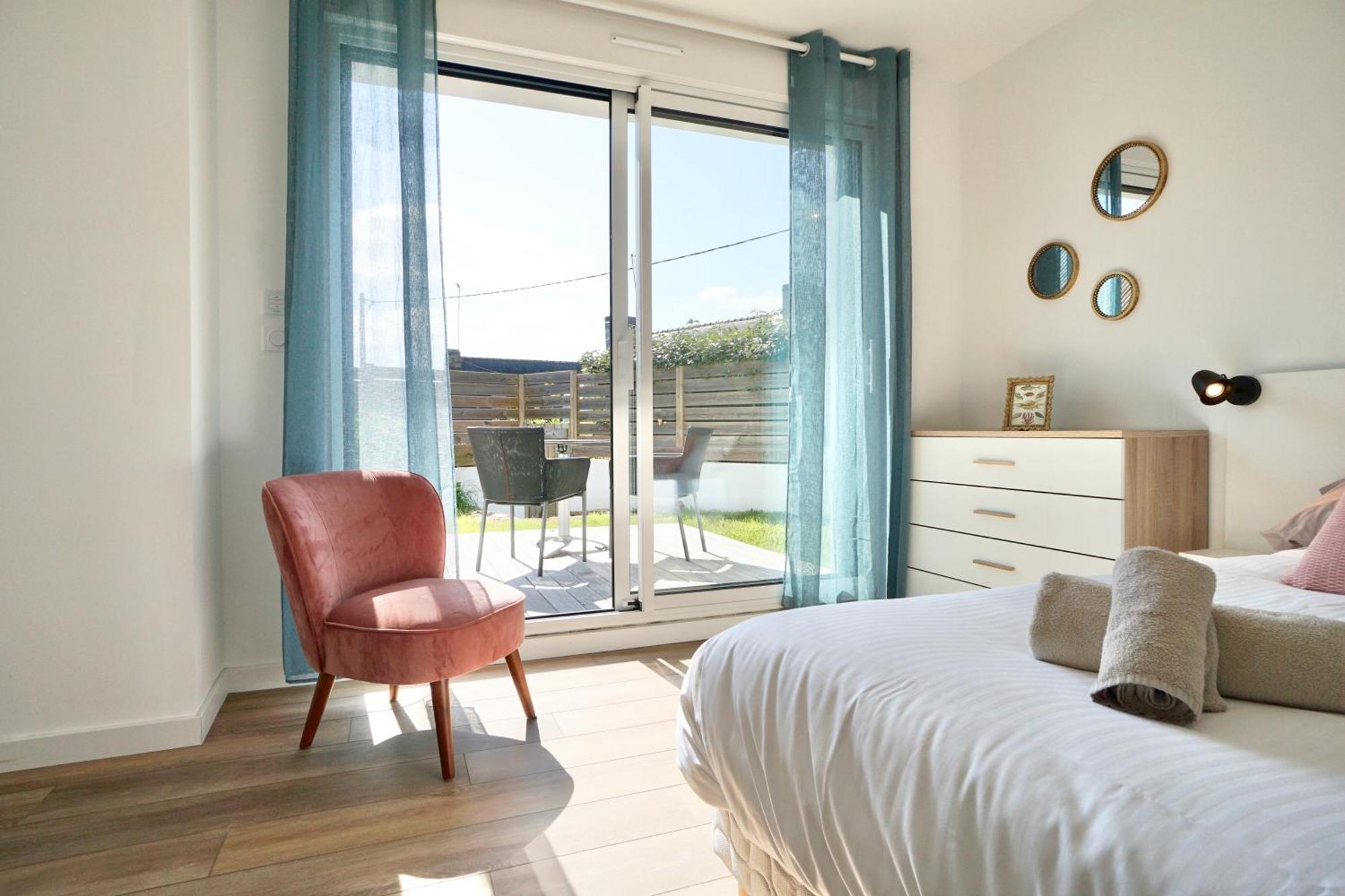 Villa Sophie - 500M De La Mer - Jacuzzi Moëlan-sur-Mer エクステリア 写真